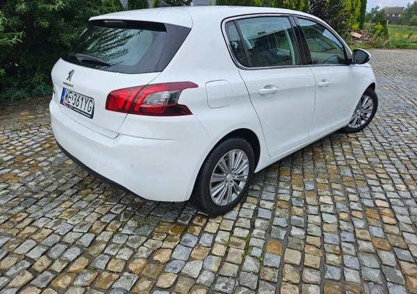 Peugeot 308 cena 49000 przebieg: 159900, rok produkcji 2020 z Kłobuck małe 46
